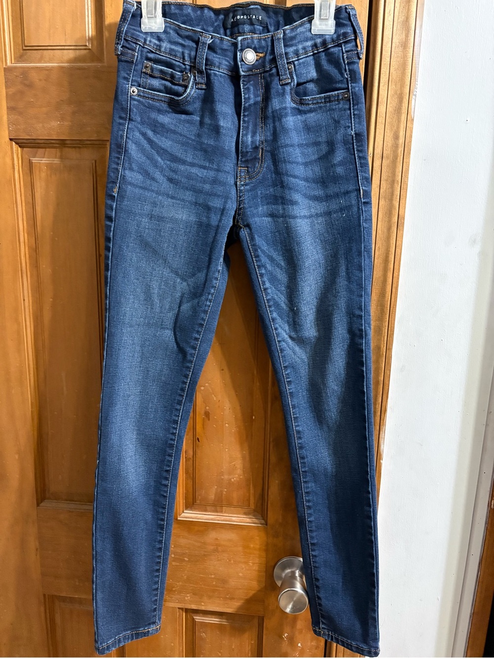 Aeropostale Women's Indigo Stretch Skinny Jeans